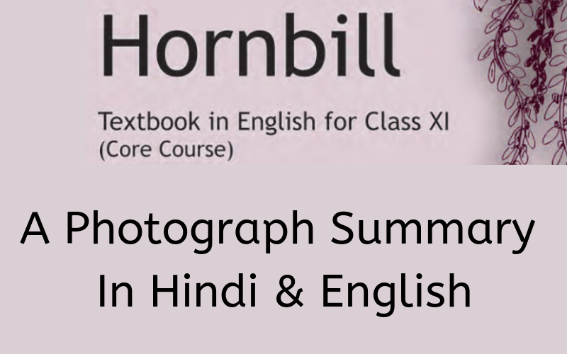A-Photograph-Summary-Class-11-English
