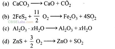 NCERT Exemplar Class 12 Chemistry Chapter 6 General Principles and Processes of Isolation of Elements-15