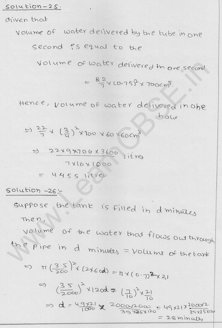 RD Sharma Class 9 solutions Chapter 19 Surface Area and volume of A Right Circular cylinder Ex 19.2 18