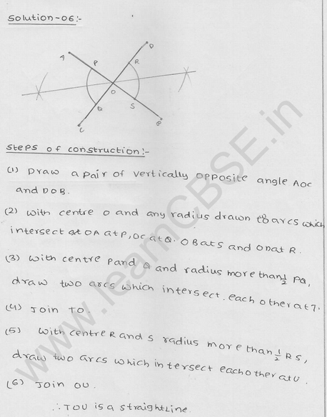 RD Sharma Class 9 solutions Chapter 17 Constructions Ex 17.2 Q 6
