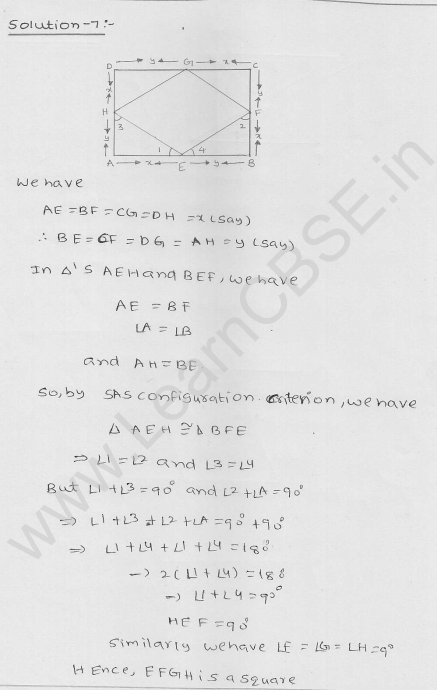 RD Sharma Class 9 Solutions Chapter 14 Quadrilaterals Ex 14.3 4