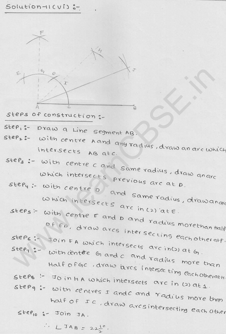 RD Sharma Class 9 solutions Chapter 17 Constructions Ex 17.2 Q 15