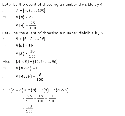 RD-Sharma-class-11 Solutions-Chapter-33-Probability-Ex-33.4-Q-14
