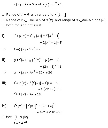 RD Sharma Class 12 Solutions Chapter 2 Functions Ex2.3 Q4