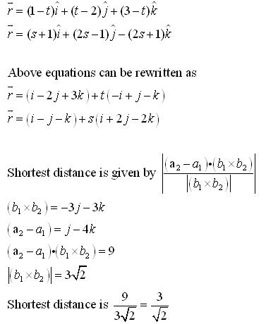 rd sharma solutions for class 12 free download Straight Line in Space Ex 28.5 Q1-iv