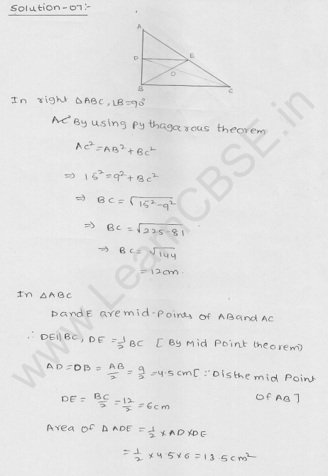 RD Sharma Class 9 Solutions Chapter 14 Quadrilaterals Ex 14.4 6