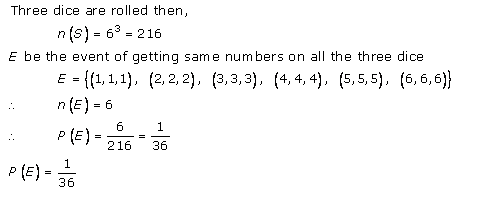 RD-Sharma-class-11 Solutions-Chapter-33-Probability-Ex-33.3-Q-9