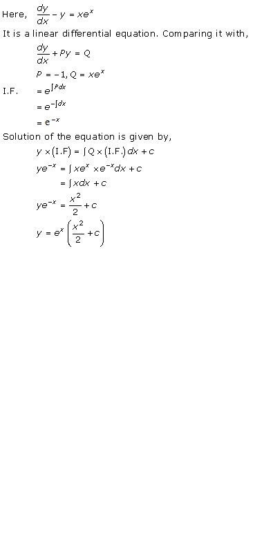 RD Sharma Class 12 Solutions Chapter 22 Differential Equations Ex 22.10 Q33