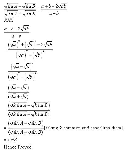 RD-Sharma-Class-11-Solutions-Chapter-10-sine-and-cosine-formulae-and-their-applications-Ex-10.1-q13