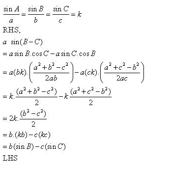 RD-Sharma-Class-11-Solutions-Chapter-10-sine-and-cosine-formulae-and-their-applications-Ex-10.1-q11