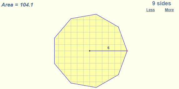 Area of Regular Polygon Formula