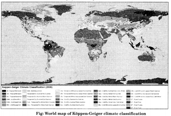 Class-11-Geography-NCERT-Solutions-Chapter-12-World-Climate-and-Climate-Change-Map-Skills-Q1