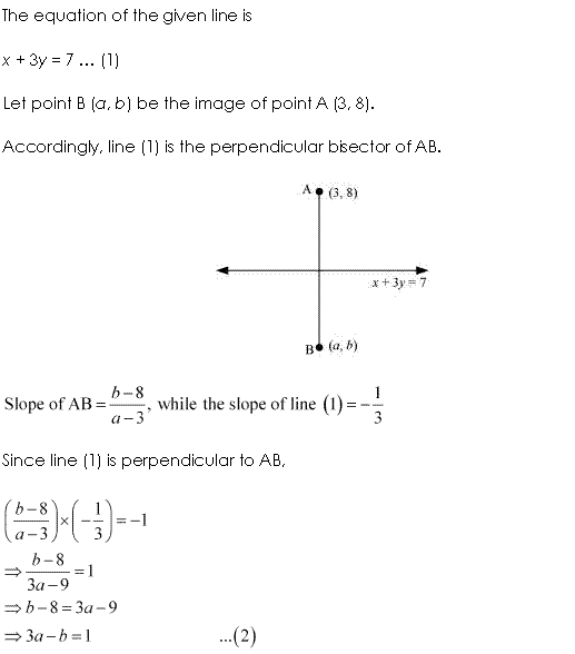 Class 11 Maths NCERT Solutions Chapter 10 Straight Lines Miscellaneous Exercise A18.1