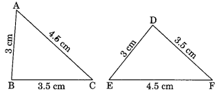 Congruence of Triangles Class 7 Extra Questions Maths Chapter 7