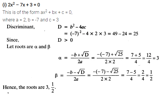 Ex 4.3 Class 10 Maths NCERT Solutions Chapter 4 Quadratic Equations PDF Download Q2
