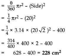 Important Questions for Class 10 Maths Chapter 12 Areas Related to Circles 12