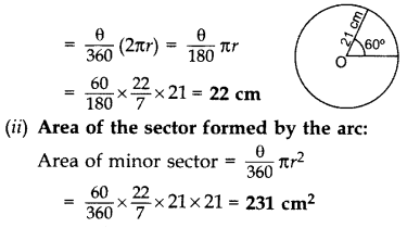 Important Questions for Class 10 Maths Chapter 12 Areas Related to Circles 31