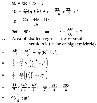 Important Questions for Class 10 Maths Chapter 12 Areas Related to Circles 35