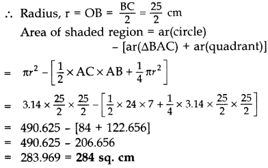 Important Questions for Class 10 Maths Chapter 12 Areas Related to Circles 40