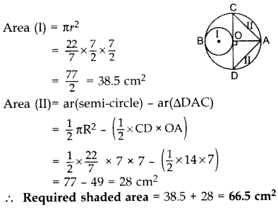Important Questions for Class 10 Maths Chapter 12 Areas Related to Circles 42