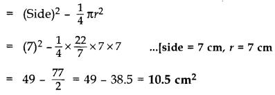 Important Questions for Class 10 Maths Chapter 12 Areas Related to Circles 50