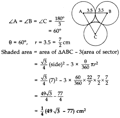 Important Questions for Class 10 Maths Chapter 12 Areas Related to Circles 66
