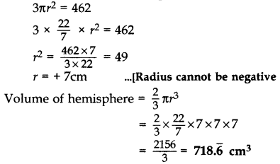 Important Questions for Class 10 Maths Chapter 13 Surface Areas and Volumes 4