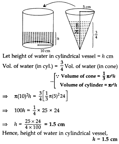 Important Questions for Class 10 Maths Chapter 13 Surface Areas and Volumes 46