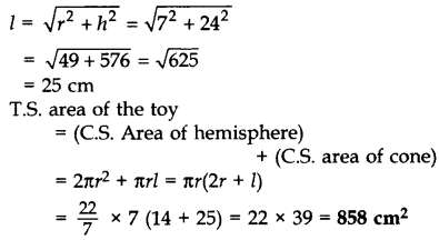 Important Questions for Class 10 Maths Chapter 13 Surface Areas and Volumes 53