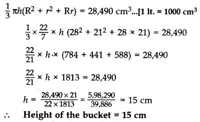 Important Questions for Class 10 Maths Chapter 13 Surface Areas and Volumes 87