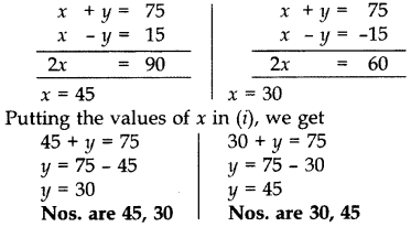 Important Questions for Class 10 Maths Chapter 3 Pair of Linear Equations in Two Variables 19