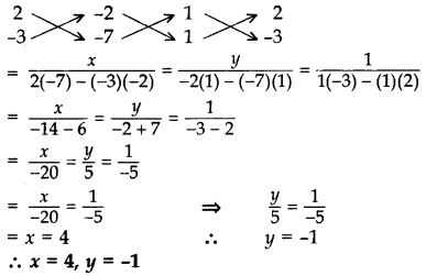 Important Questions for Class 10 Maths Chapter 3 Pair of Linear Equations in Two Variables 21