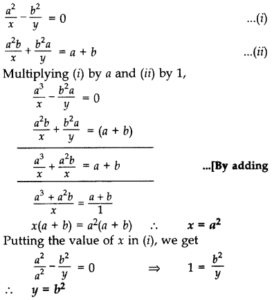 Important Questions for Class 10 Maths Chapter 3 Pair of Linear Equations in Two Variables 9