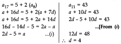 Important Questions for Class 10 Maths Chapter 5 Arithmetic Progressions 17