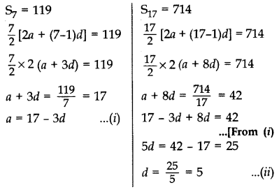 Important Questions for Class 10 Maths Chapter 5 Arithmetic Progressions 21
