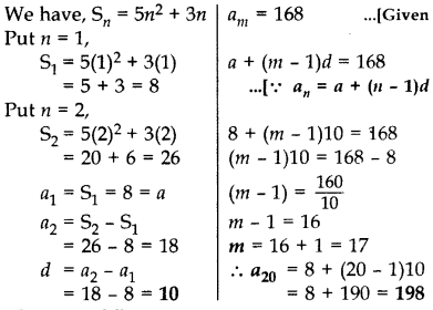 Important Questions for Class 10 Maths Chapter 5 Arithmetic Progressions 27