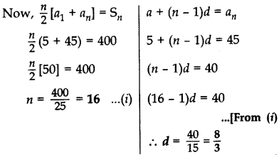 Important Questions for Class 10 Maths Chapter 5 Arithmetic Progressions 3