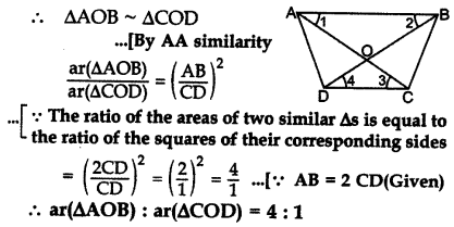 Important Questions for Class 10 Maths Chapter 6 Triangles 57