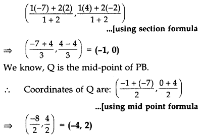 Important Questions for Class 10 Maths Chapter 7 Coordinate Geometry 10