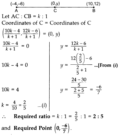 Important Questions for Class 10 Maths Chapter 7 Coordinate Geometry 27