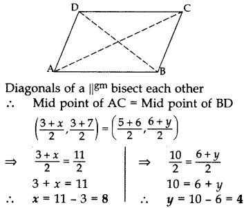 Important Questions for Class 10 Maths Chapter 7 Coordinate Geometry 50