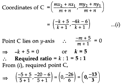 Important Questions for Class 10 Maths Chapter 7 Coordinate Geometry 8