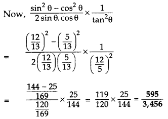 Important Questions for Class 10 Maths Chapter 8 Introduction to Trigonometry 26
