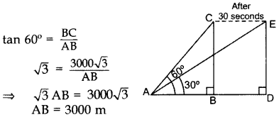 Important Questions for Class 10 Maths Chapter 9 Some Applications of Trigonometry 16