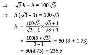 Important Questions for Class 10 Maths Chapter 9 Some Applications of Trigonometry 33