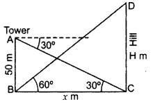 Important Questions for Class 10 Maths Chapter 9 Some Applications of Trigonometry 37