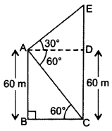 Important Questions for Class 10 Maths Chapter 9 Some Applications of Trigonometry 45