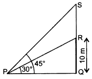 Important Questions for Class 10 Maths Chapter 9 Some Applications of Trigonometry 49