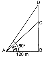 Important Questions for Class 10 Maths Chapter 9 Some Applications of Trigonometry 55