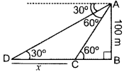 Important Questions for Class 10 Maths Chapter 9 Some Applications of Trigonometry 64